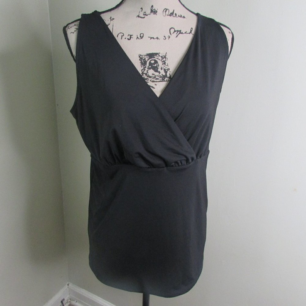 Old Navy Maternity Tank Top L Black